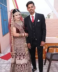 mohit rathee with his sister