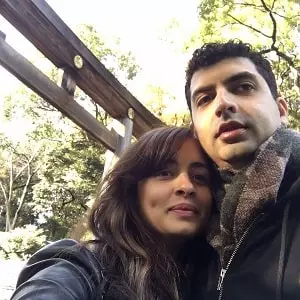richa sajdeh with her husband ambar ahuja