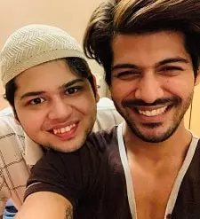 sheezan mohammed khan with his brother ahaan