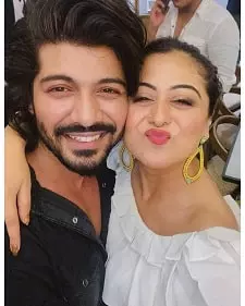 sheezan mohammed khan with his sister falaq naaz