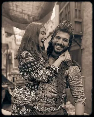 tunisha sharma with her boyfriend sheezan mohammed khan