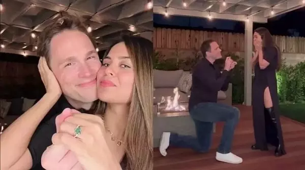 csaba wagner and sana saeed engagement