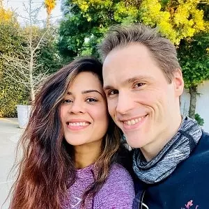 sana saeed with csaba wagner