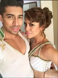 sana saeed with deepesh sharma