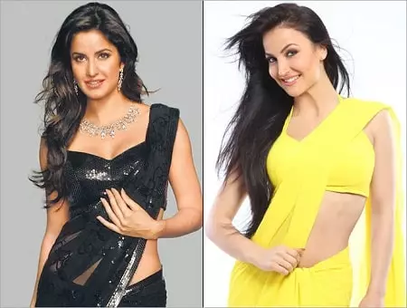 Elli AvrRam and Katrina Kaif
