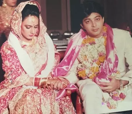 Genevieve Jaffrey and Jagdeep Advani marriage picture