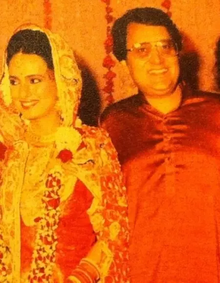 Genevieve Jaffrey with her father Hameed Jaffrey