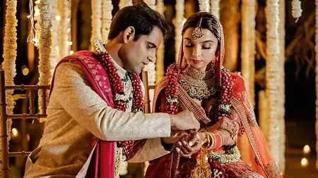 Ishita Advani and Karma Vivan marriage picture