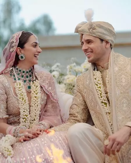 Kiara Advani and Sidharth Malhotra marriage picture