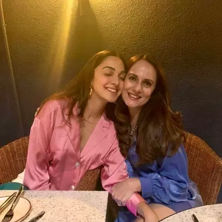 Kiara Advani with her mother Genevieve Jaffrey