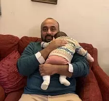 ishaan bhaskar with her daughter junaili bhaskar