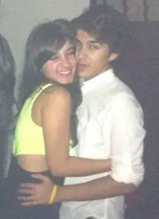 ishan advani with his girlfriend alya mistry
