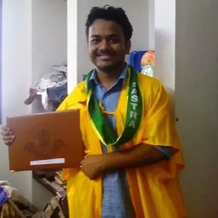kumar varun with his engineering degree
