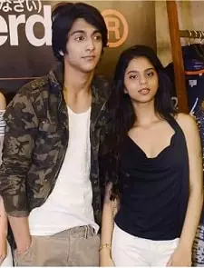 ahaan panday with suhana khan