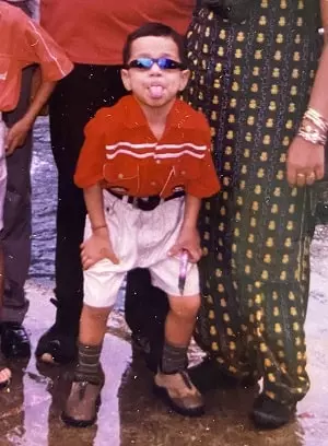 armaan arora childhood picture