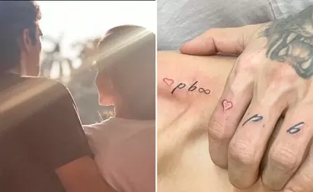 prateik babbar and priya banerjee tattoos