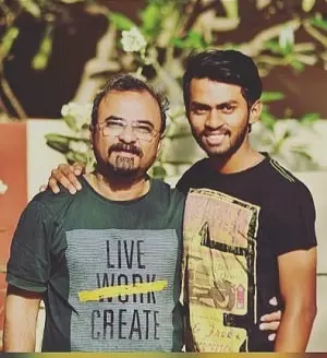 atharva taide with father yayati taide