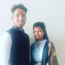 dhruv jurel with his sister kavita jurel