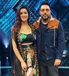 isha rikhi with badshah
