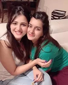 isha rikhi with sister-in-law megha rikhi