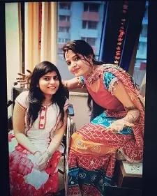 nupur nagar with cousin mahima bhati