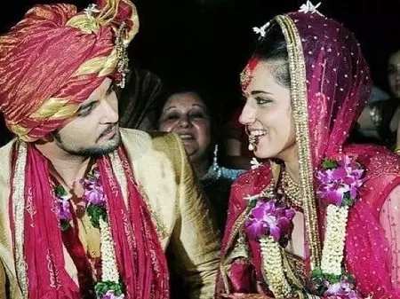 ridhi dogra and raqesh bapat marriage picture