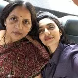 santha kamakshi with daughter sobhita dhulipala