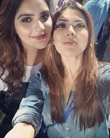 anjali anand with sister neha anand