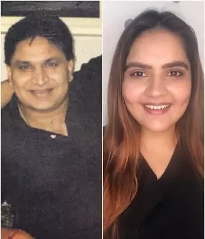 dinesh anand and daughter anjali anand