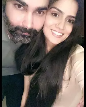 karan sidhu with inayat randhawa