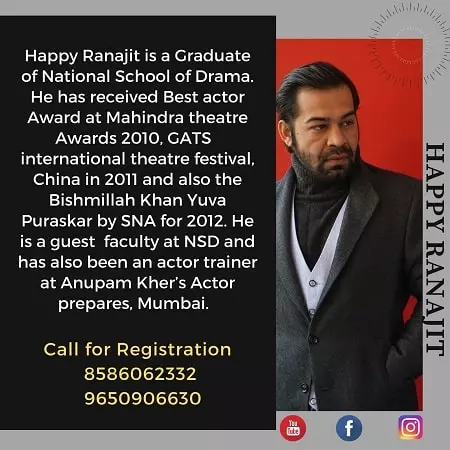 happy ranajit acting workshop