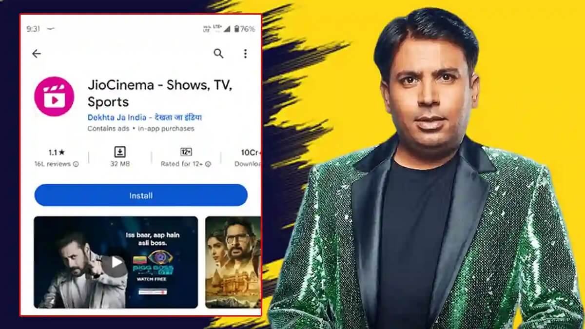 puneet superstar jio cinema rating down