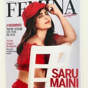 saru maini on femina india cover