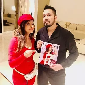 saru maini with mika singh