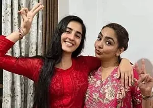 simrat kaur with sister amrit kaur randhawa