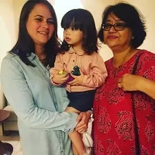 tina keech with mother viv keech