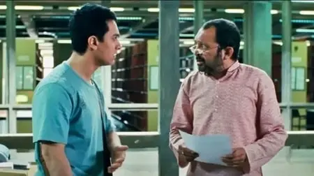 akhil mishra with aamir khan in 3 idiots