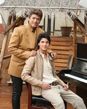 avitesh shrivastava with father aadesh shrivastava