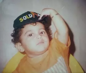 childhood picture of mihir ahuja