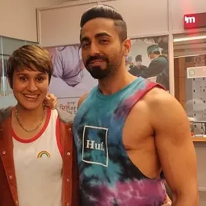 karishma singh with ayushmann khurrana