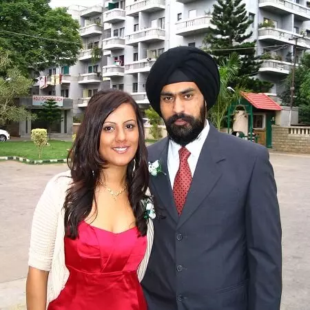 lisa binny with husband japneet singh mehta