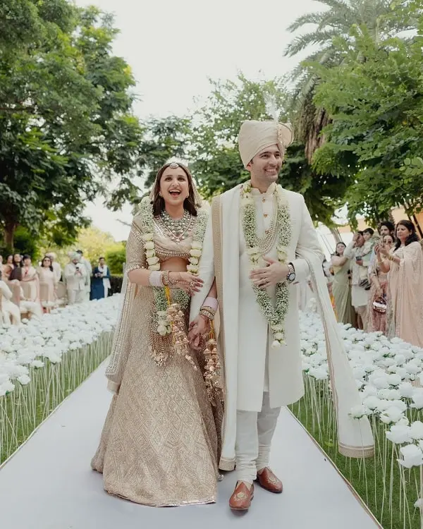 Parineeti Chopra and Raghav Chadha Wedding picture