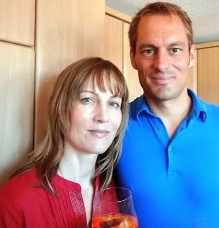 suzanne bernert with brother philippe bernert