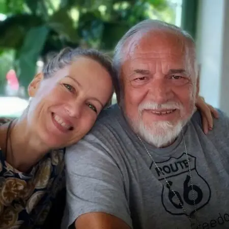 suzanne bernert with father michael bernert