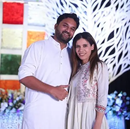 arun srikanth mashettey with wife malak