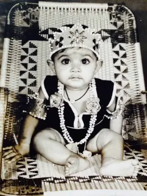 childhood picture of rahul chopda