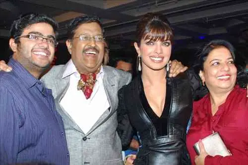 family picture of priyanka chopra