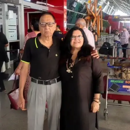 kamini chopra handa with husband raman rai handa