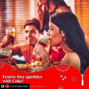 medha shankar in coca-cola ad