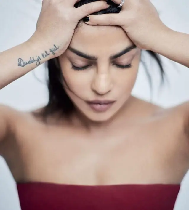 priyanka chopra tattoo